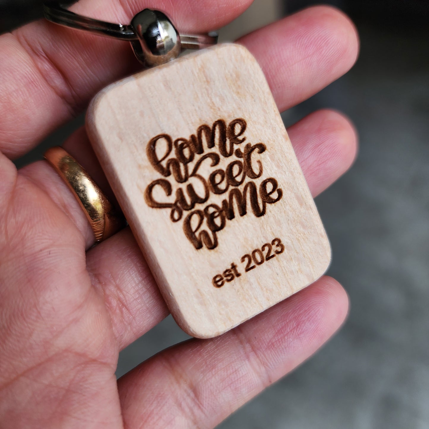 Home Sweet Home Keychain