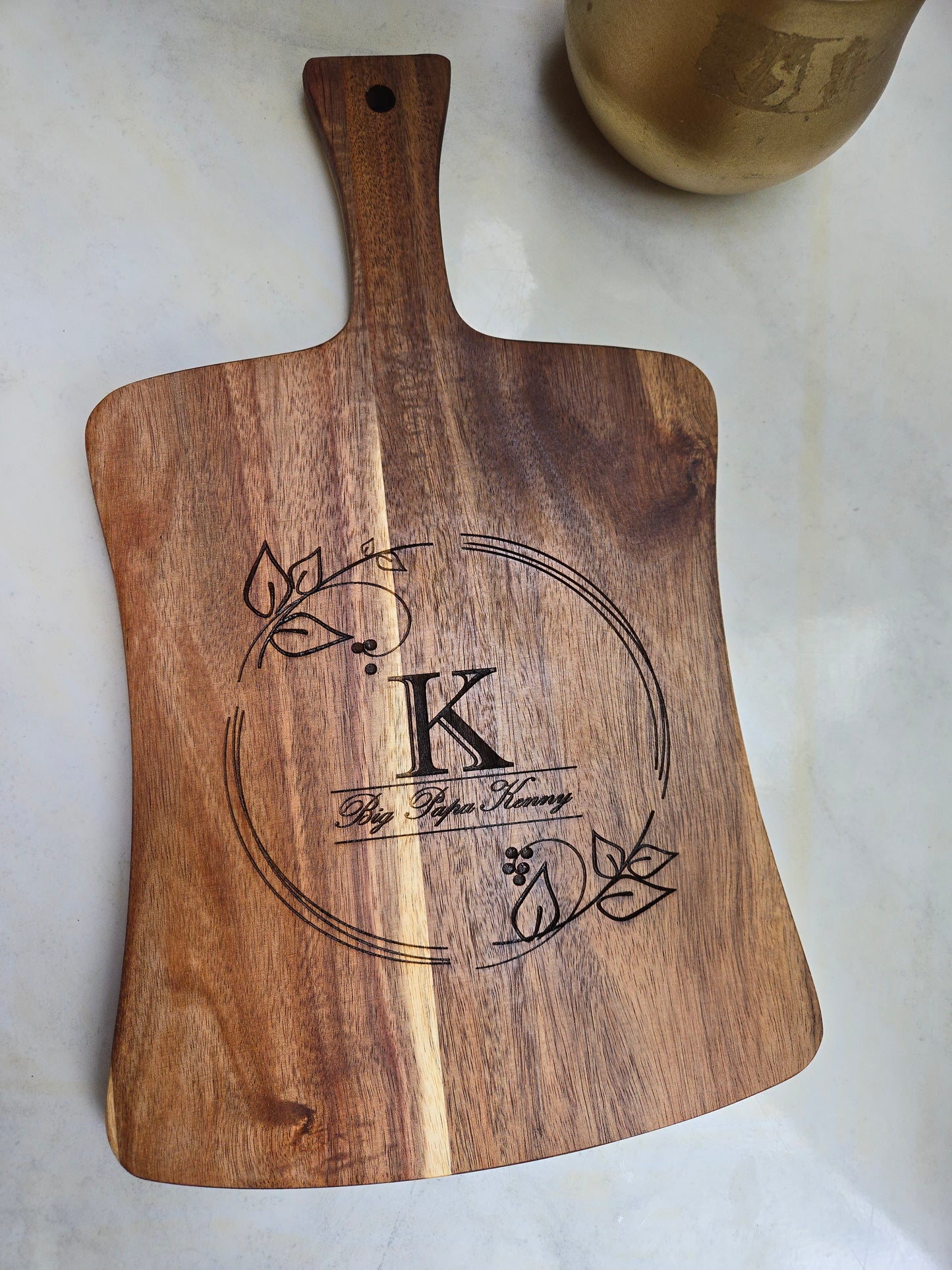 Paddle style Charcuterie board