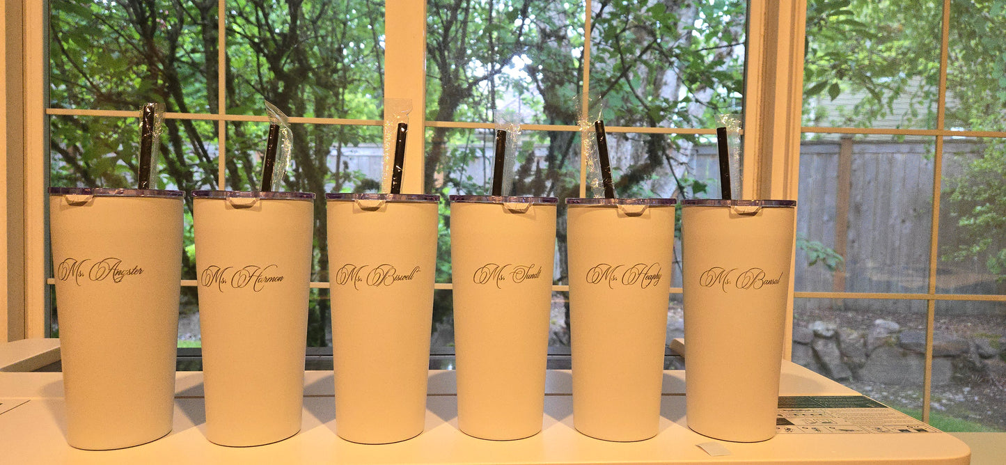 Stainless Steel Lightweight Tumblers, 20 oz