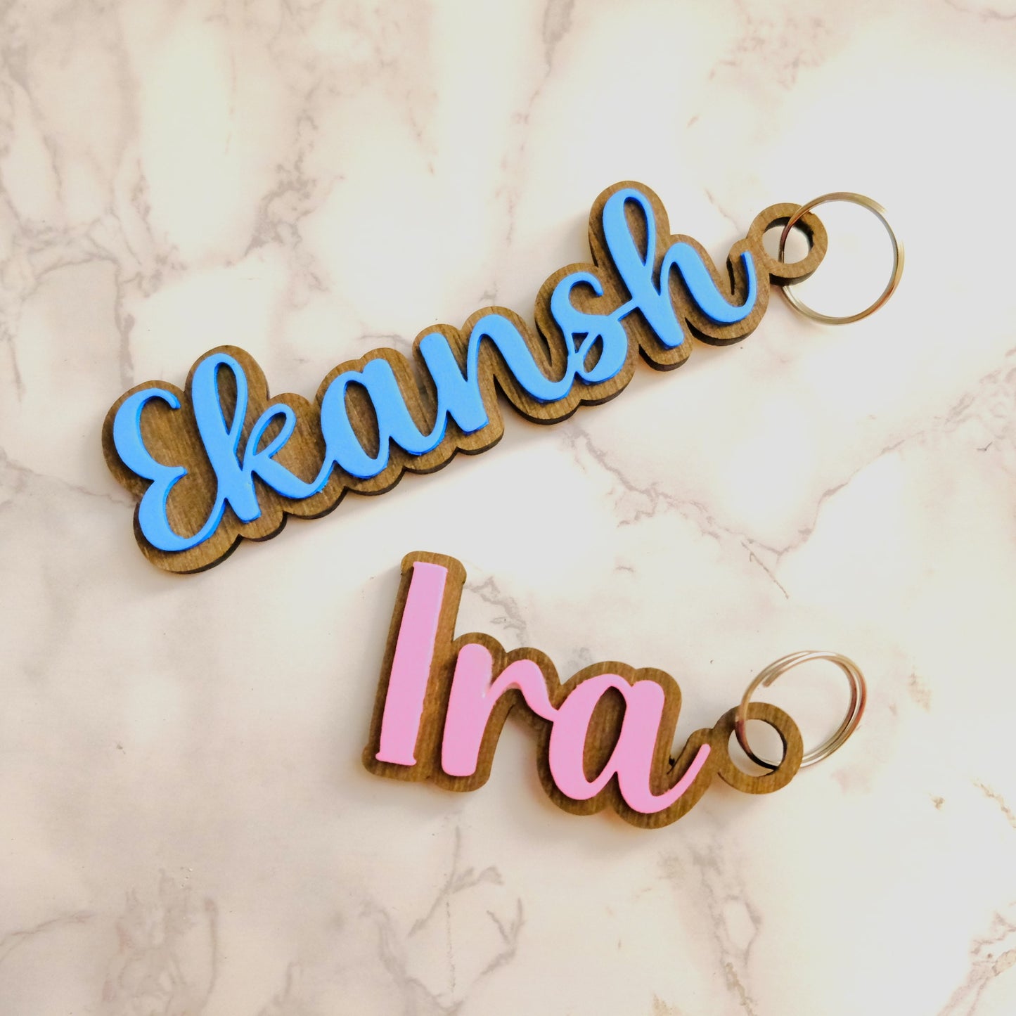 3D Name Keychains, Personalized favors
